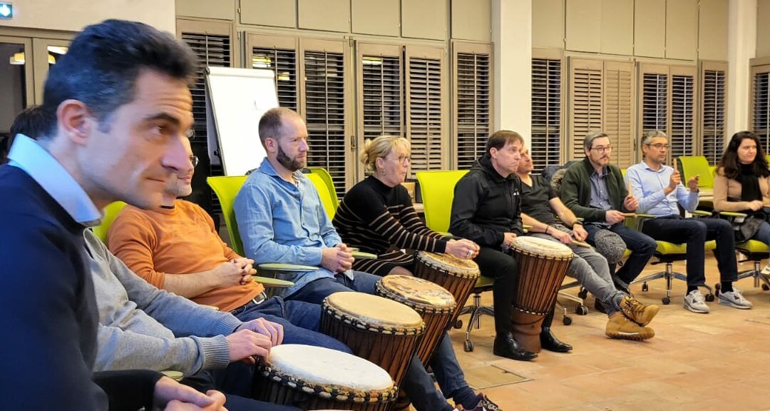 Team Building Percussion pour GRdF