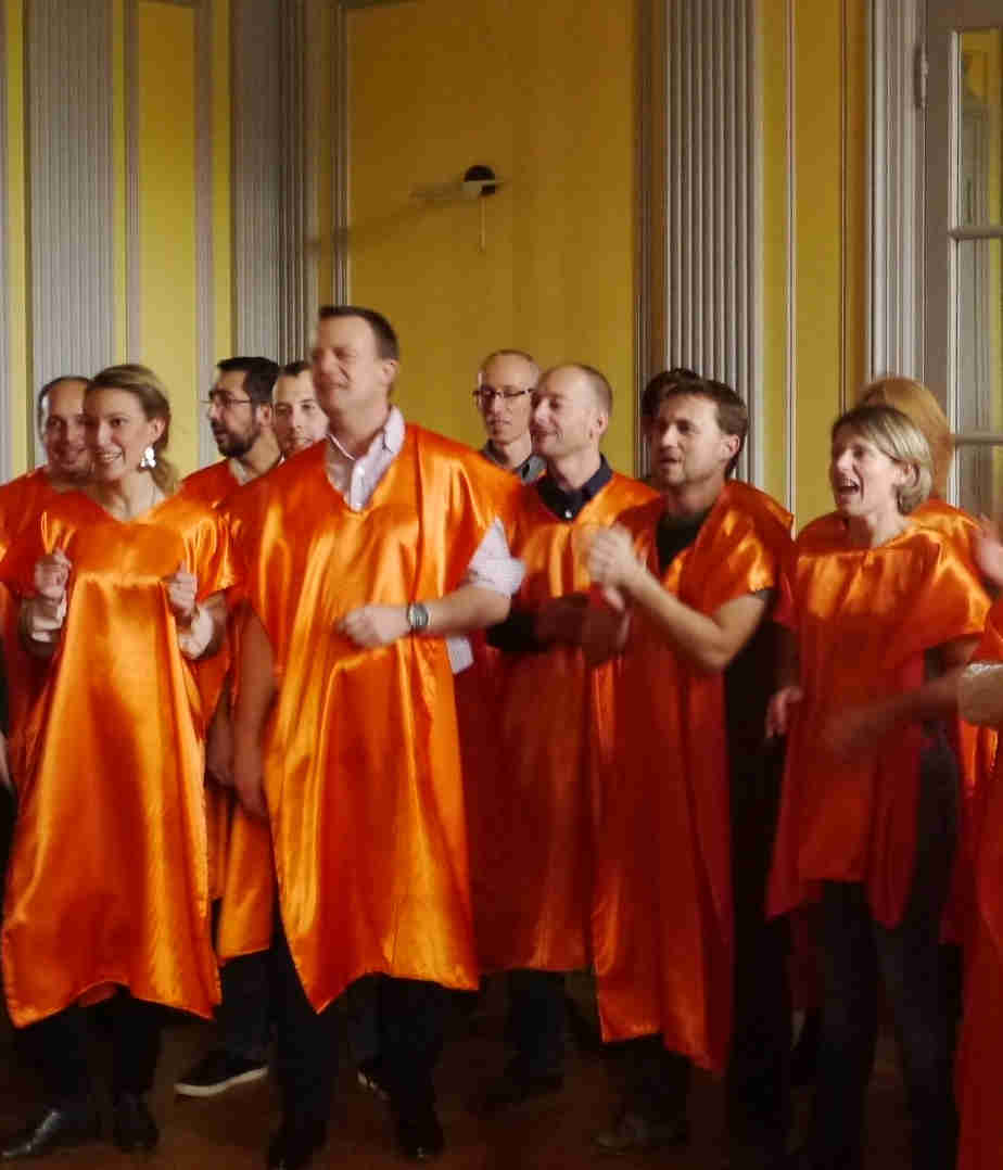 Un team building Gospel pour le groupe Gerflor