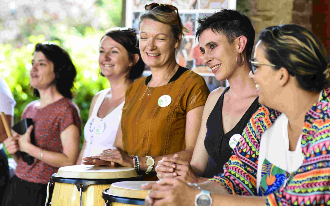 atelier de teambuilding percussions à Bordeaux